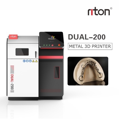 Η βιομηχανική μηχανή εκτύπωσης μετάλλων 3.0KW 220V τρισδιάστατη για το ιατρικό γόνατο κρανίων αποστεώνει RITON